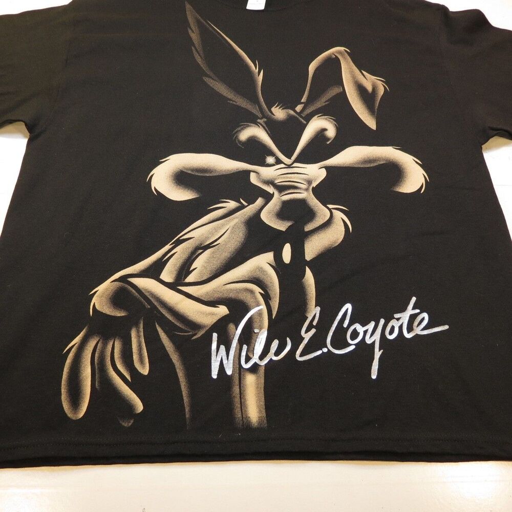 WILE E. COYOTE VINTAGE RARE LOONEY TUNES TEE T SHIRT Mens XL Cartoon Collectible